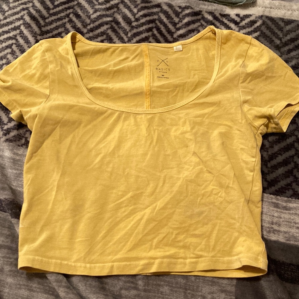 Pacsun yellow shirt